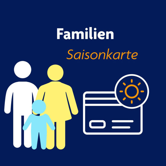 Bild von Familien/2 Erw. Saisonkarte